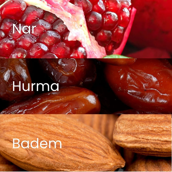 Narlı & Bademli Hurmalı Protein Bar 55gr 2xBar