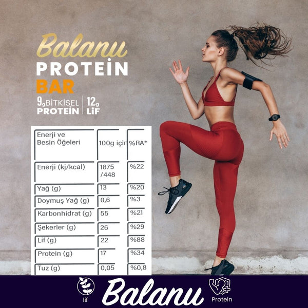 Kayısılı & Bademli Hurmalı Protein Bar 55gr 2xBar