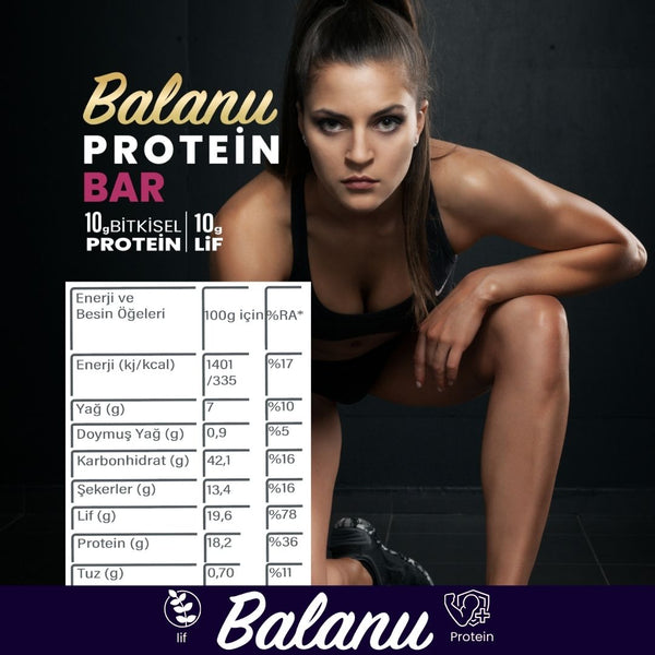 Vişneli & Kakaolu Hurmalı Protein Bar 55gr 2xBar