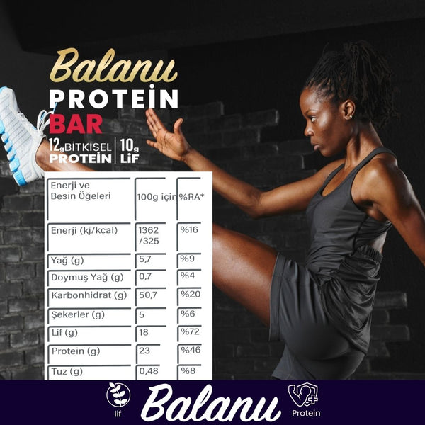 Narlı & Bademli Hurmalı Protein Bar 55gr 2xBar