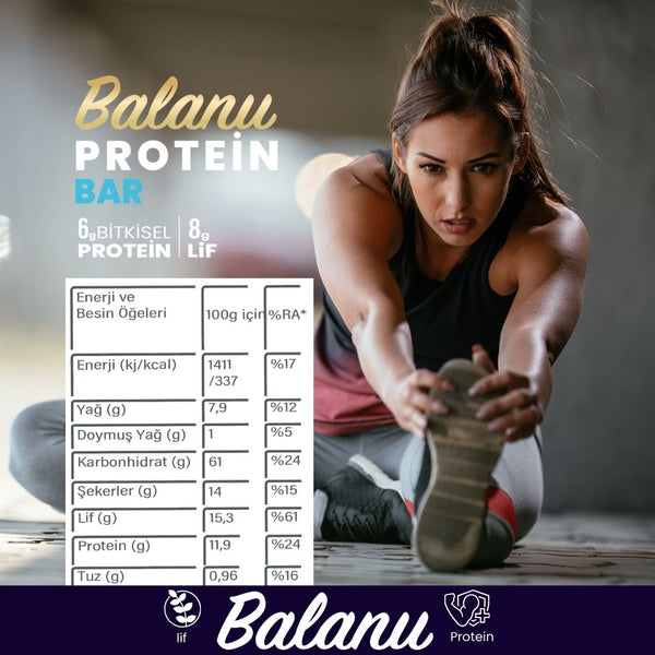 Limonlu & Zencefilli Hurmalı Protein Bar 55gr 2xBar