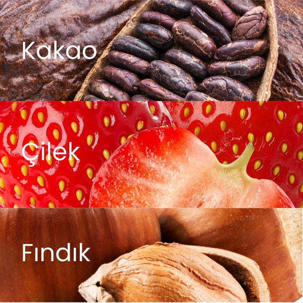 Fudge Fındık Kaplı Çilekli & Bademli Meyve Topları 110gr