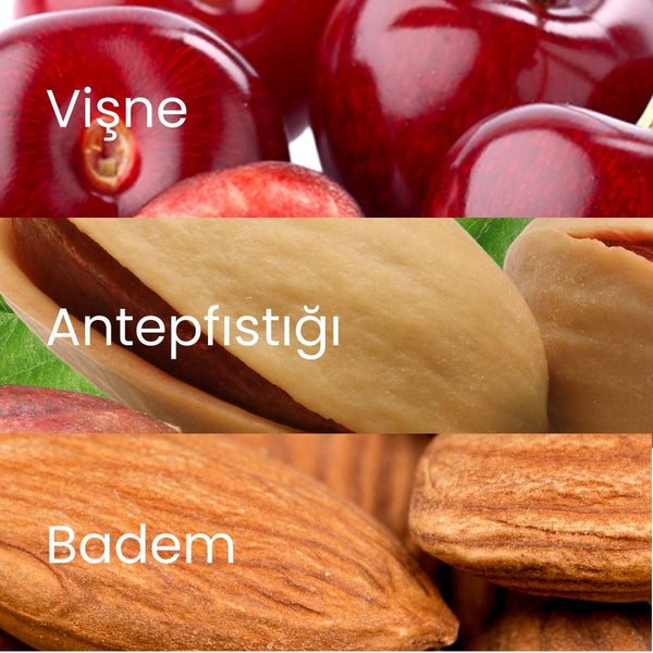 Fudge Antep Fıstığı Kaplı Vişneli Meyve Topları 110gr