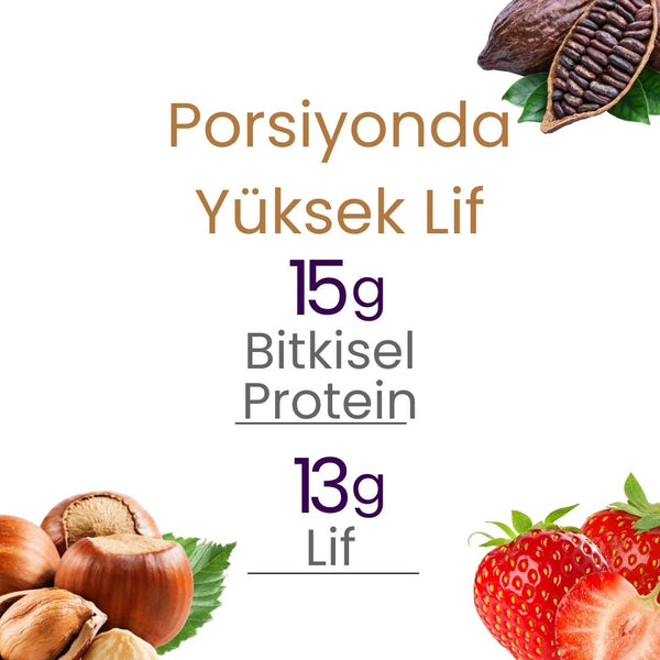 Fudge Fındık Kaplı Çilekli & Bademli Meyve Topları 110gr