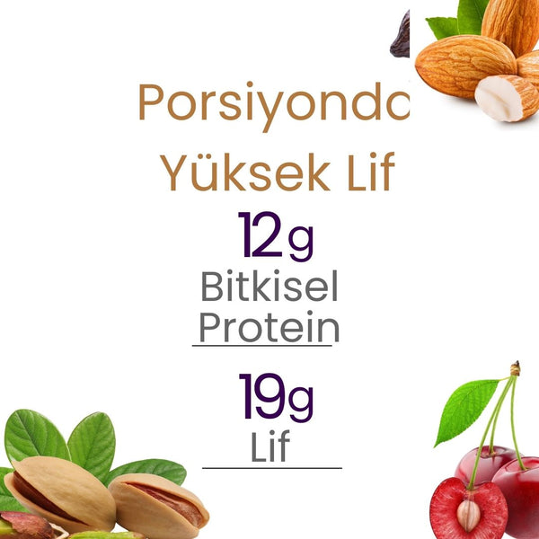 Fudge Antep Fıstığı Kaplı Vişneli Meyve Topları 110gr