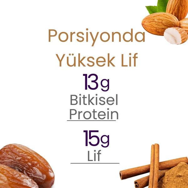 Fudge Tarçınlı & Bademli Atıştırmalık 100gr