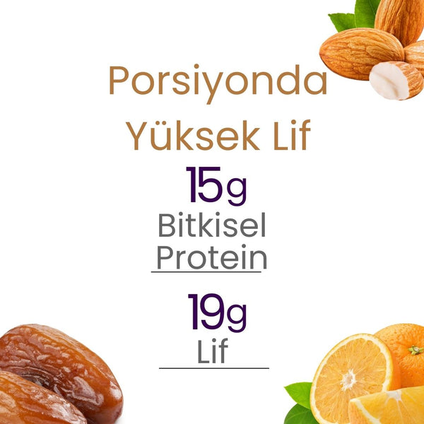 Meyveli Portakallı & Bademli Protein Topları 110gr