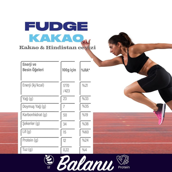 Fudge Hindistan Cevizi Kaplı Kakaolu Meyve Topları 110gr