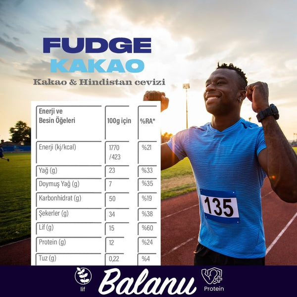 Fudge Hindistan Cevizi Kaplı Kakaolu Meyve Topları 55g x 6 Adet