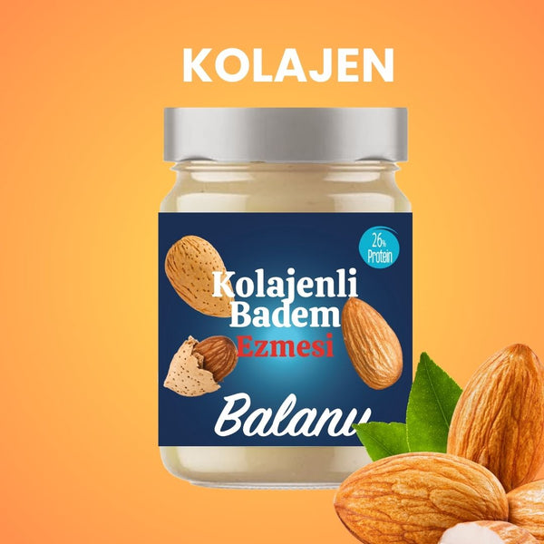 Balanu Kolajenli Badem Ezmesi 280gr