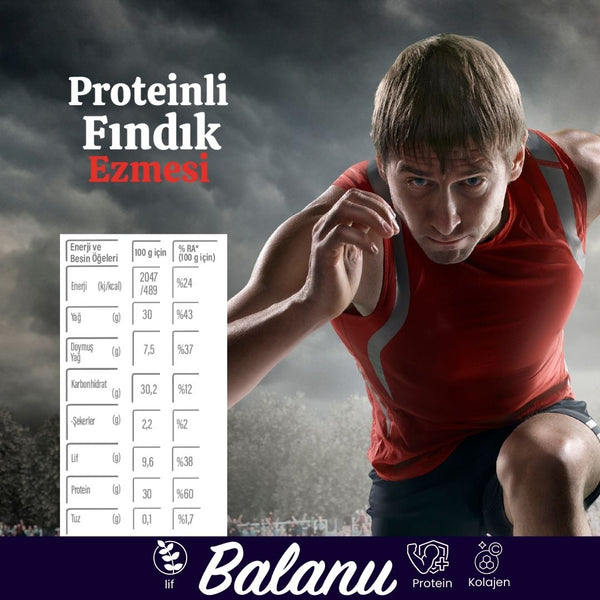 Balanu Proteinli Fındık Ezmesi 280gr