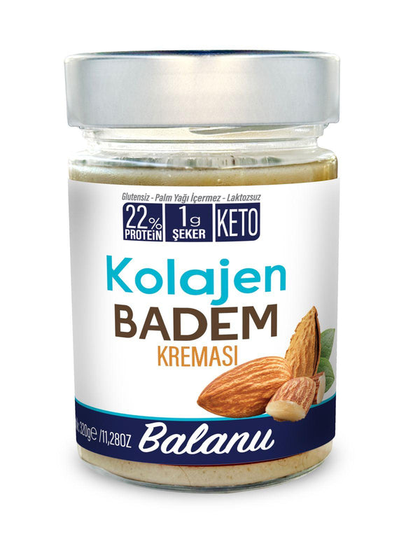 Badem Ezmesi Kolajenli 320g - Balanu