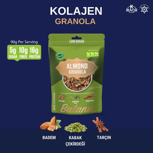 Badem Granola 360 gr - Balanu