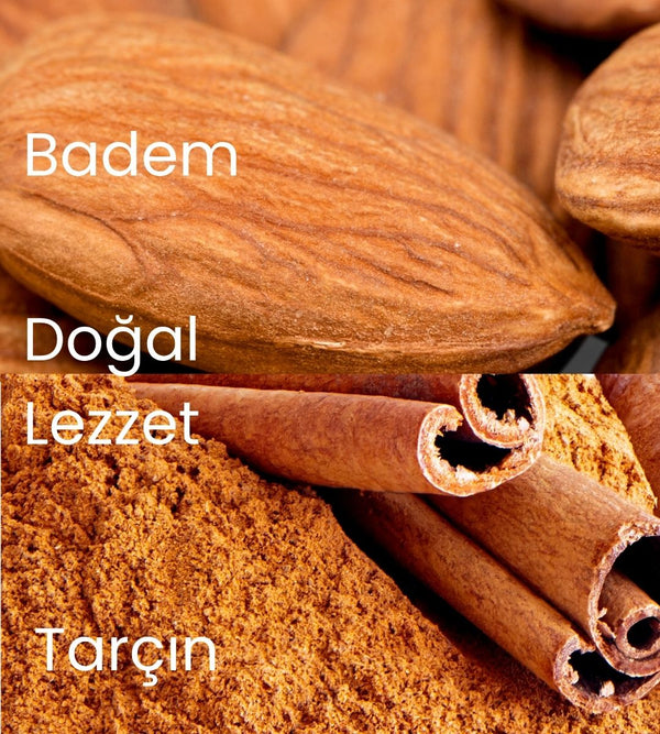 Balanu Düşük Şekerli Tarçınlı Badem Kurabiyesi 50gr - Balanu