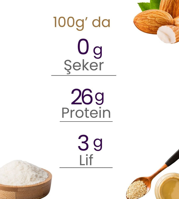 Balanu Kolajenli Badem Ezmesi 280gr - Balanu