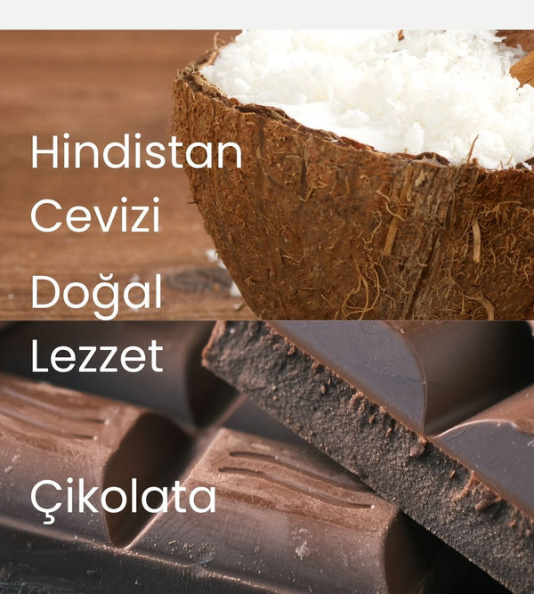 Balanu Protein Çikolata & Hindistan Cevizi Badem Kurabiyesi 60gr - Balanu