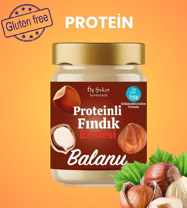 Balanu Proteinli Fındık Ezmesi 280gr - Balanu