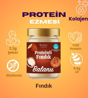 Balanu Proteinli Fındık Ezmesi 280gr - Balanu