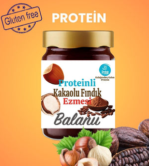 Balanu Proteinli Kakaolu Fındık Ezmesi 280gr - Balanu