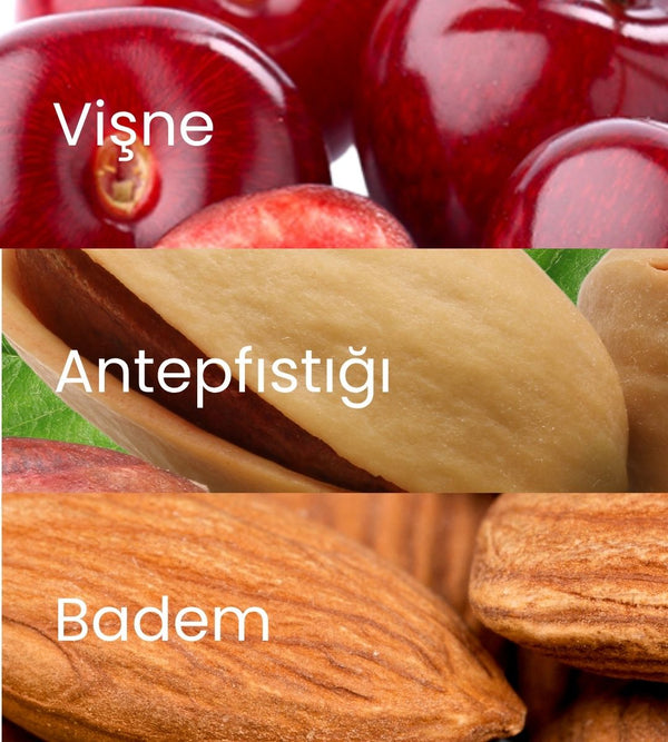 Fudge Antep Fıstığı Kaplı Vişneli Meyve Topları 110gr - Balanu