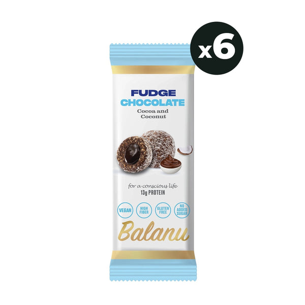 FUDGE CHOCOLATE 55G x6 - Balanu