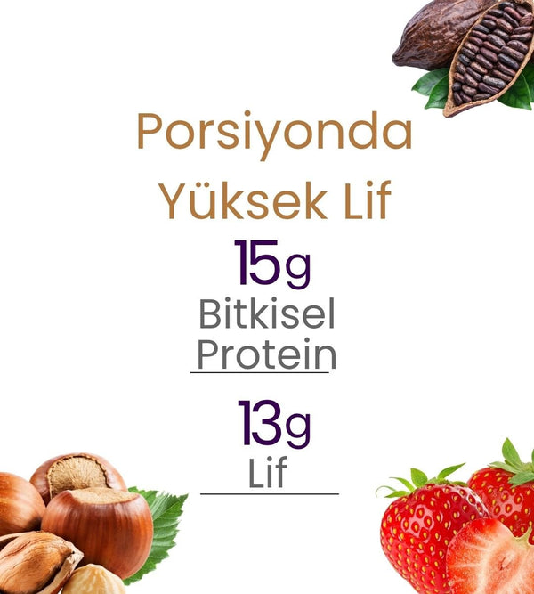 Fudge Fındık Kaplı Çilekli & Bademli Meyve Topları 110gr - Balanu