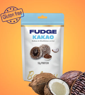 Fudge Hindistan Cevizi Kaplı Kakaolu Meyve Topları 110gr - Balanu