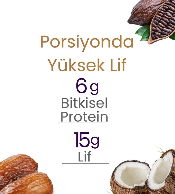 Fudge Hindistan Cevizi Kaplı Kakaolu Meyve Topları 55g x 6 Adet - Balanu