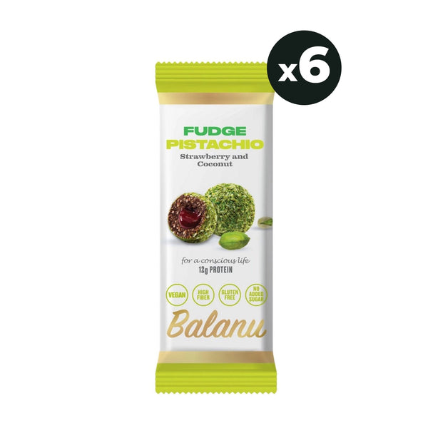 FUDGE PISTACHIO 55G x6 - Balanu