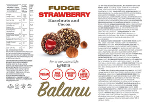 FUDGE STRAWBERRY 55G x6 - Balanu