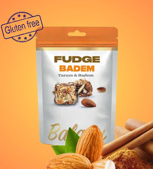 Fudge Tarçınlı & Bademli Atıştırmalık 100gr - Balanu