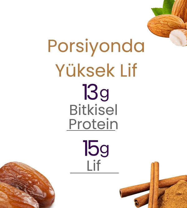 Fudge Tarçınlı & Bademli Atıştırmalık 100gr - Balanu