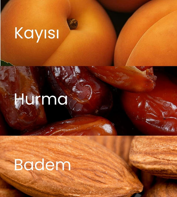 Kayısılı & Bademli Hurmalı Protein Bar 55gr 2xBar - Balanu