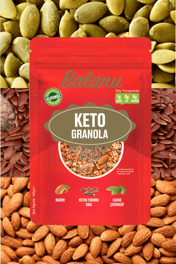 Keto Granola 200G X2ADET - Balanu