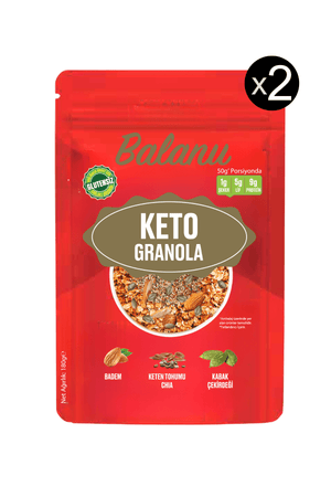 Keto Granola 200G X2ADET - Balanu