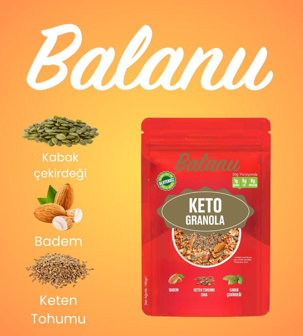 Keto Granola 200gr - Balanu