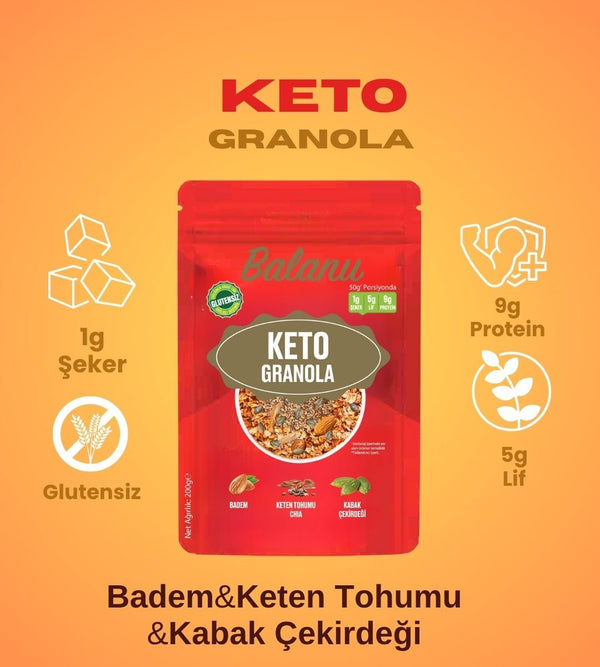 Keto Granola 200gr - Balanu