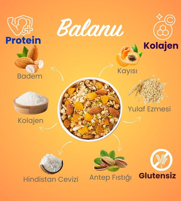 Kolajen Granola 180gr - Balanu