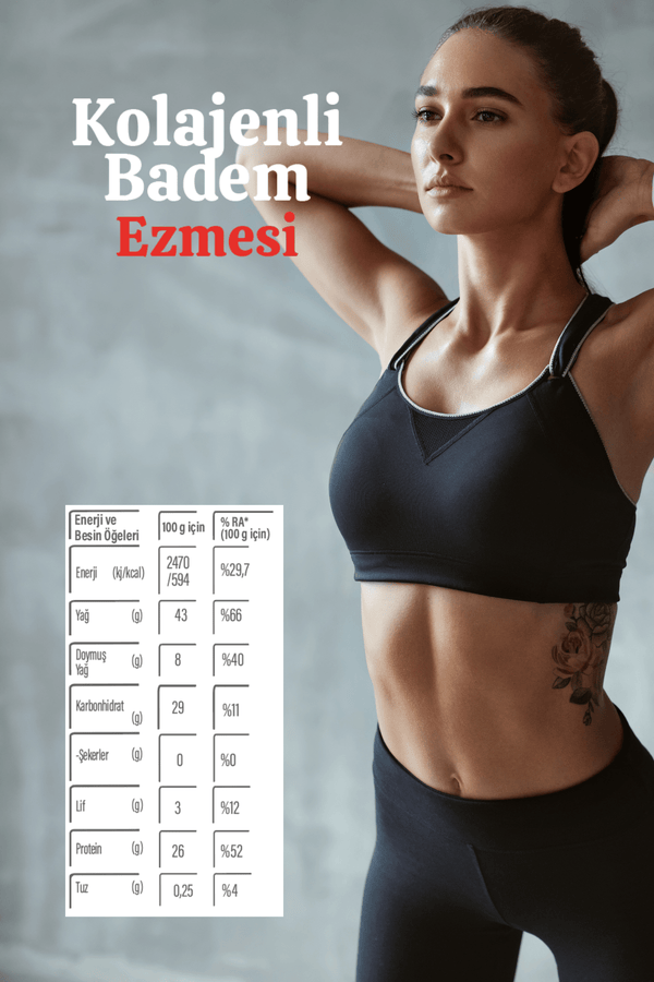 Kolajenli Badem Ezmesi 280 Gr X2ADET - Balanu