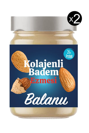 Kolajenli Badem Ezmesi 280 Gr X2ADET - Balanu
