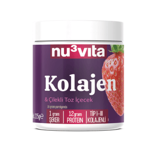 Kolajenli & Çilekli Toz İçecek 225 Gr - Balanu