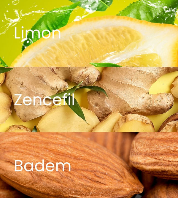 Limonlu & Zencefilli Hurmalı Protein Bar 55gr 2xBar - Balanu