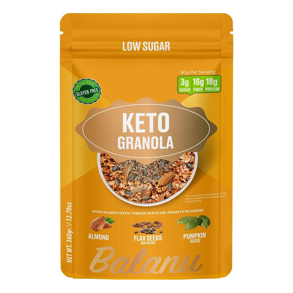 Low Sugar Granola 360 gr - Balanu