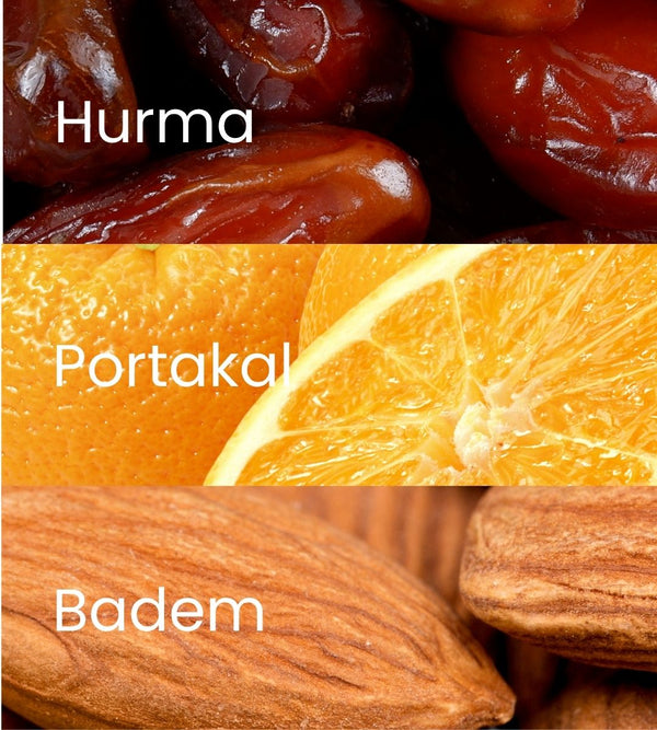 Meyveli Portakallı & Bademli Protein Topları 110gr - Balanu