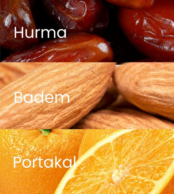 Meyveli Portakallı & Bademli Protein Topları 55gr x 6 Adet - Balanu