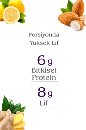 Meyveli Protein Bar Limon & Zencefil 55 Gr X2ADET - Balanu
