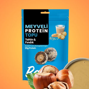 Meyveli Tahinli & Fındıklı Protein Topları 110gr - Balanu