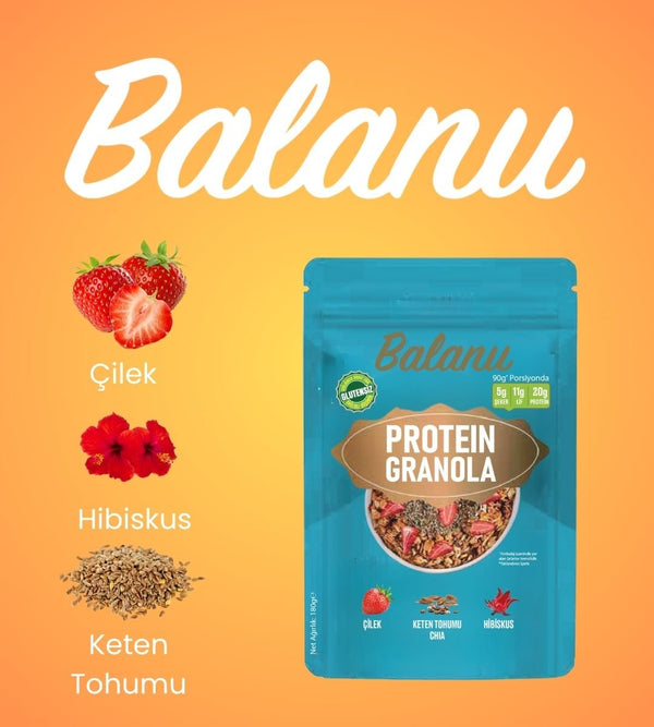 Protein Granola 180gr - Balanu