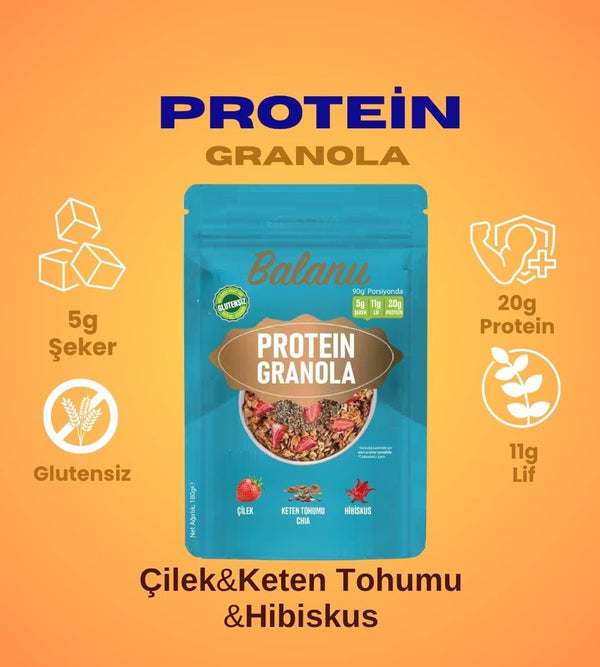 Protein Granola 180gr - Balanu