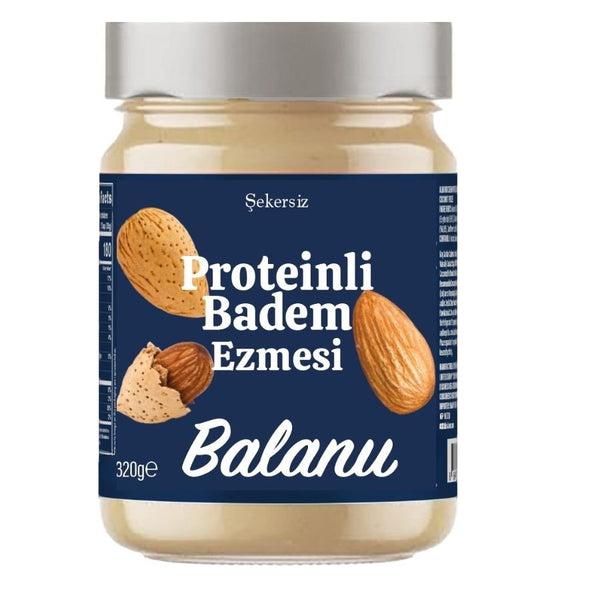 Proteinli Badem Ezmesi 320 Gr - Balanu
